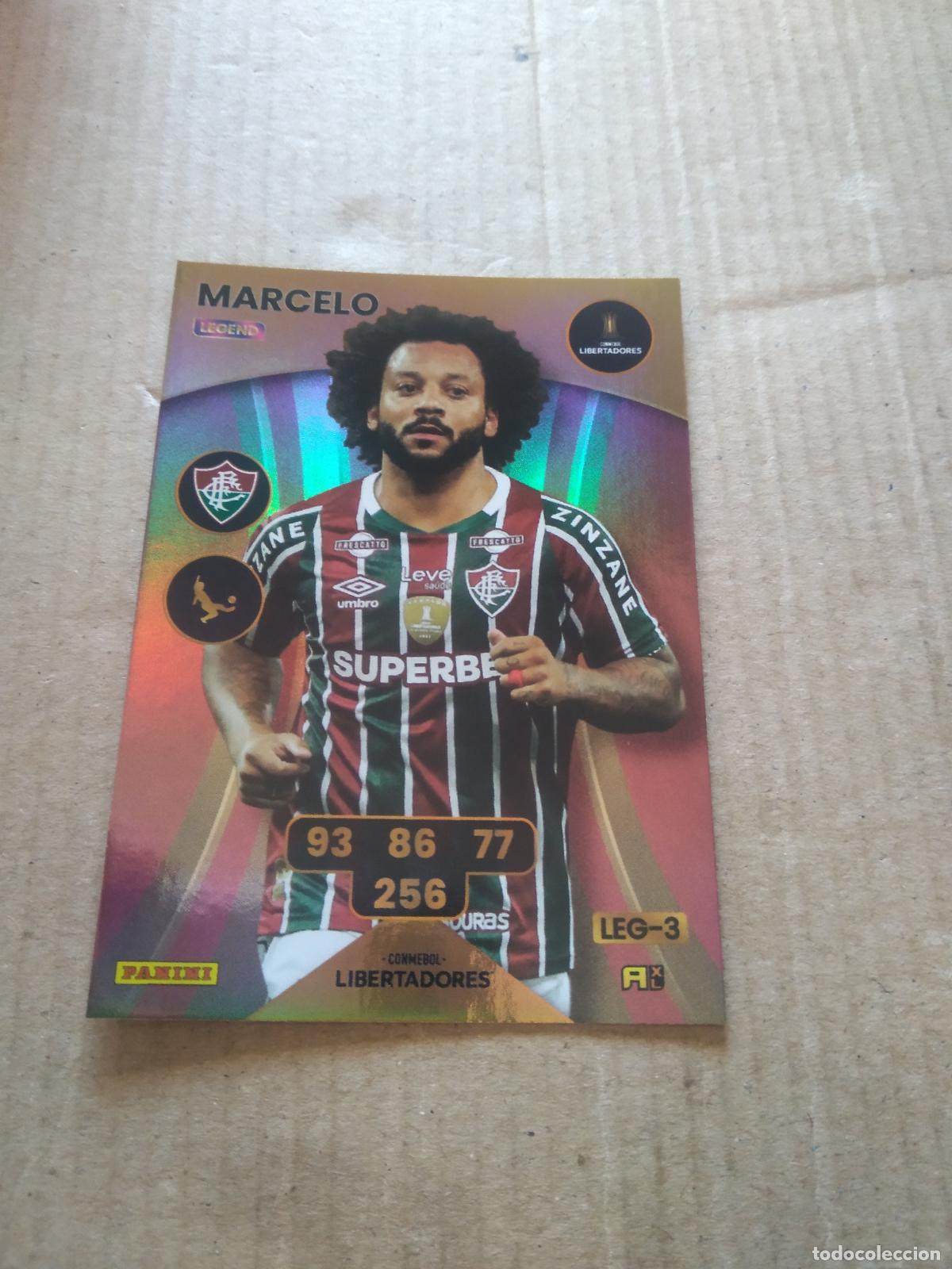 Cromos de F&uacute;tbol: MARCELO FLUMINENSE CROMO FUTBOL PANINI ADRENALYN CONMEBOL LIBERTADORES SUDAMERICANA 2024