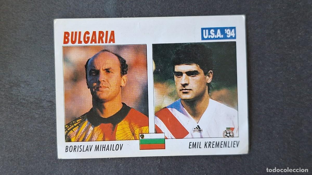 Cromos de F&uacute;tbol: L2 MIHAILOV - KREMENLIEV SELECCION BULGARIA MUNDIAL U.S.A. 94 SERVICE LINE NUNCA PEGADO SIN PEGAR