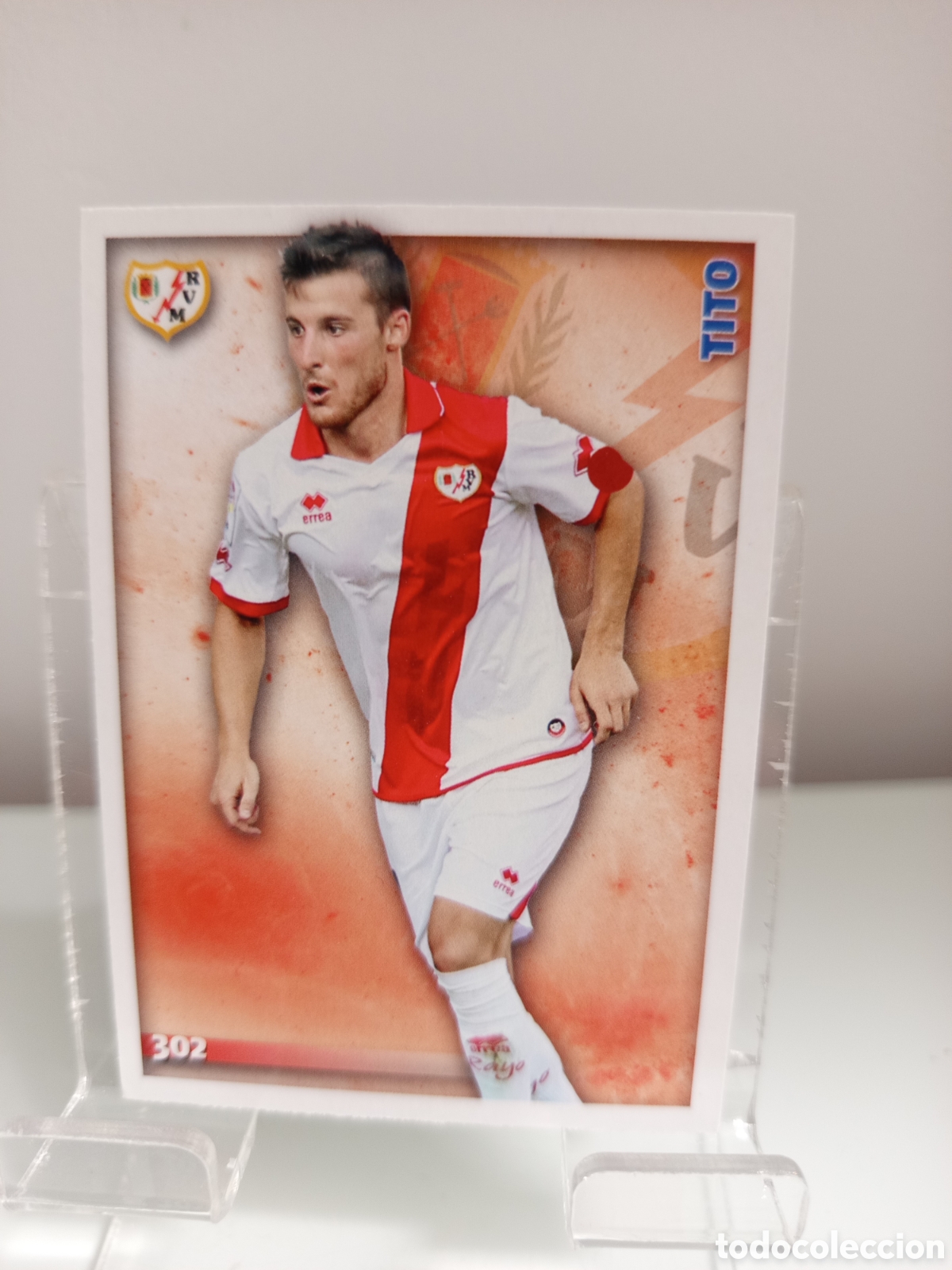 Cromos de Futebol: ❇️ CROMO ⚽ TITO RAYO VALLECANO 302 FICHAS LIGA 2015 14 15 2014 2015 MUNDICROMO ❇️