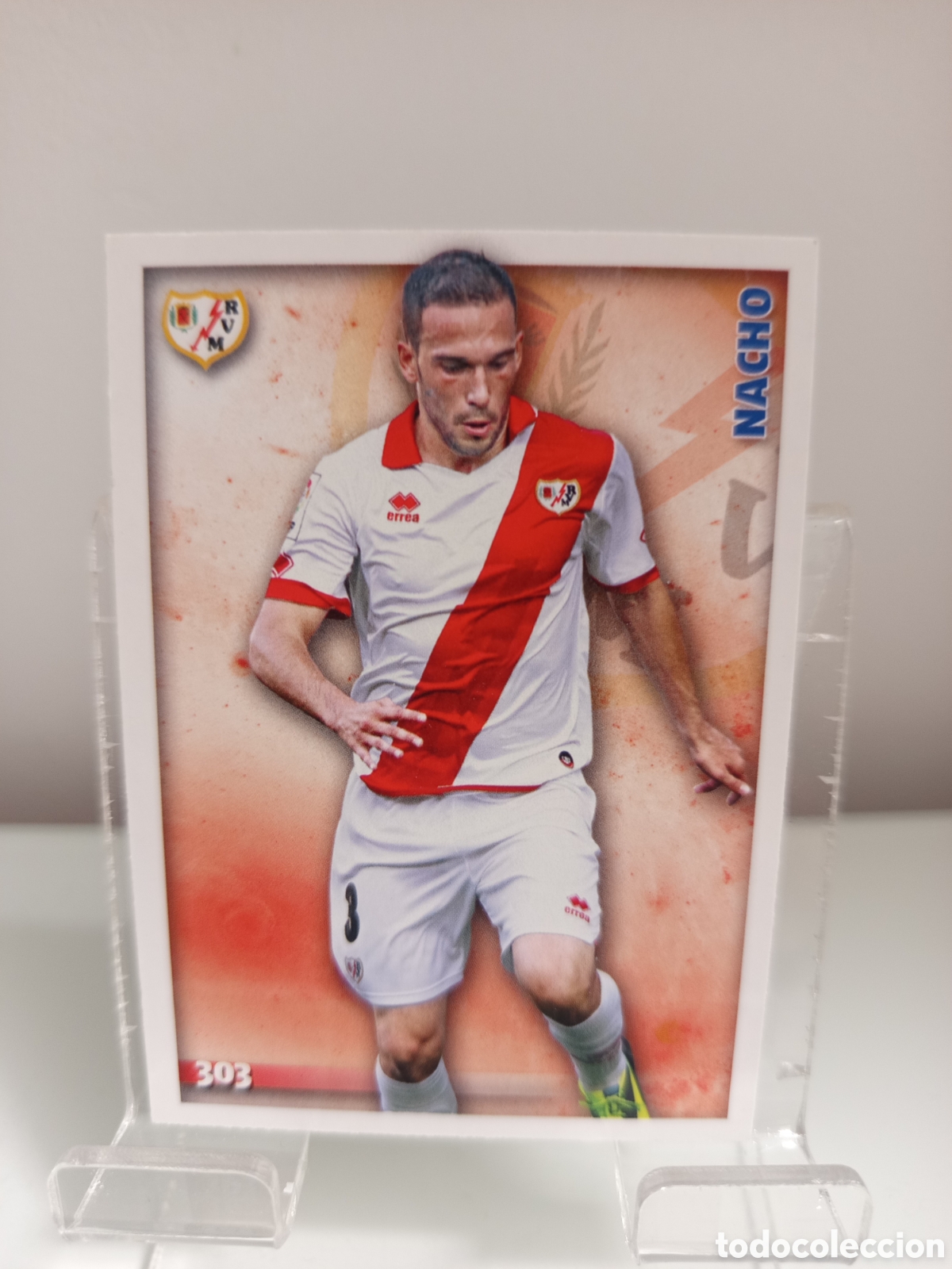 Cromos de Futebol: ❇️ CROMO ⚽ NACHO RAYO VALLECANO 303 FICHAS LIGA 2015 14 15 2014 2015 MUNDICROMO ❇️