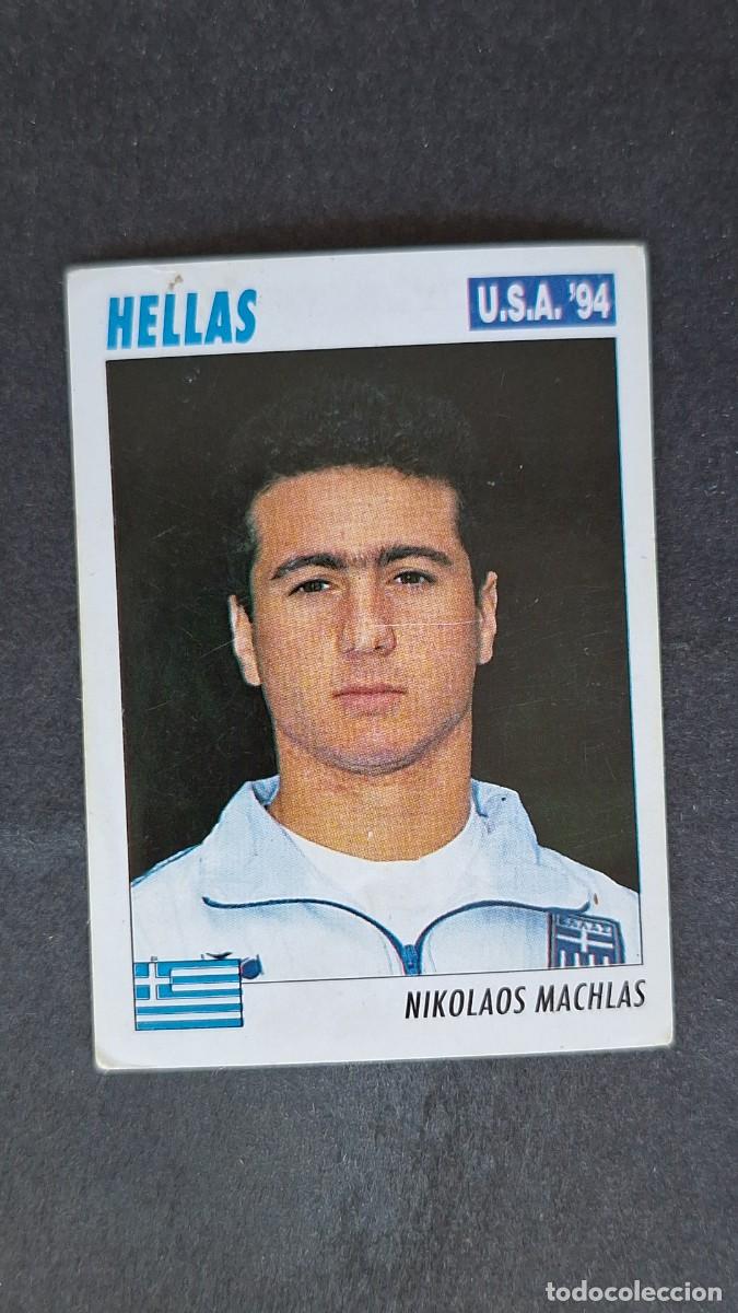 Fu&szlig;ball-Sticker: L2 MACHLAS SELECCION GRECIA MUNDIAL U.S.A. 94 SERVICE LINE NUNCA PEGADO SIN PEGAR
