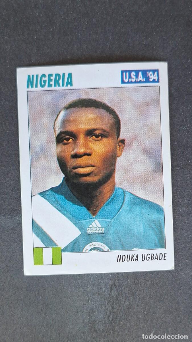 Cromos de F&uacute;tbol: L2 UGBADE SELECCION NIGERIA MUNDIAL U.S.A. 94 SERVICE LINE NUNCA PEGADO SIN PEGAR