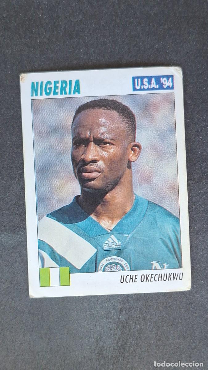 Cromos de F&uacute;tbol: L2 OKECHUKWU SELECCION NIGERIA MUNDIAL U.S.A. 94 SERVICE LINE NUNCA PEGADO SIN PEGAR