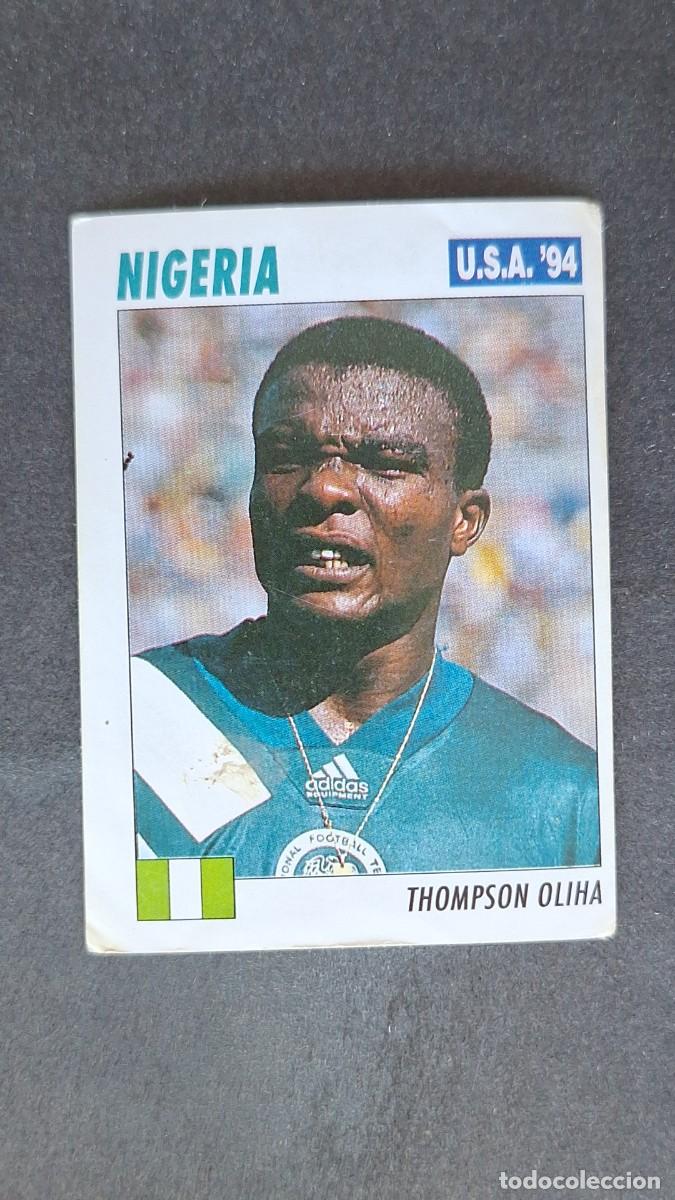 Cromos de F&uacute;tbol: L2 OLIHA SELECCION NIGERIA MUNDIAL U.S.A. 94 SERVICE LINE NUNCA PEGADO SIN PEGAR