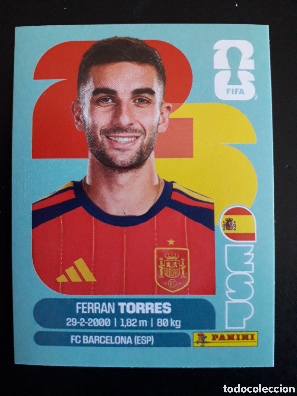 Cromos de F&uacute;tbol: FERRAN TORRES ESPA&Ntilde;A ESP 18 MUNDIAL F&Uacute;TBOL 2026 FIFA WORLD CUP PANINI SIN PEGAR PEDIDO M&Iacute;NIMO 3&euro;