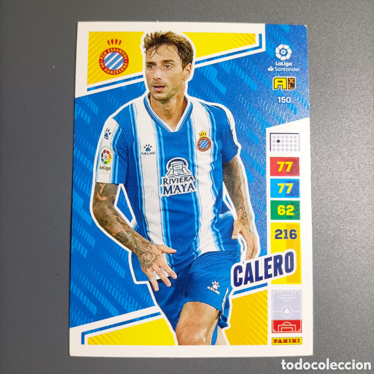 Figurine di Calcio: ADRENALYN. LIGA 2022-2023 (ESPANYOL) №150 CALERO