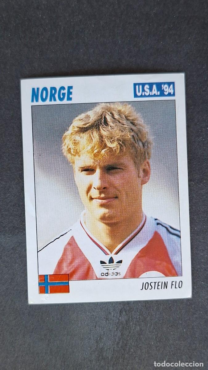 Figurine di Calcio: L2 JOSTEIN FLO SELECCION NORUEGA MUNDIAL U.S.A. 94 SERVICE LINE NUNCA PEGADO SIN PEGAR