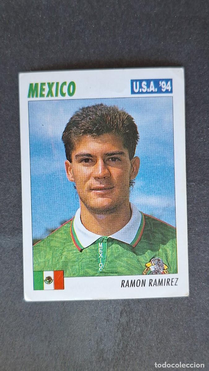Cromos de F&uacute;tbol: L2 RAMON RAMIREZ SELECCION MEXICO MUNDIAL U.S.A. 94 SERVICE LINE NUNCA PEGADO SIN PEGAR