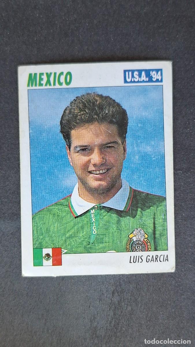 Cromos de F&uacute;tbol: L2 LUIS GARCIA SELECCION MEXICO MUNDIAL U.S.A. 94 SERVICE LINE NUNCA PEGADO SIN PEGAR