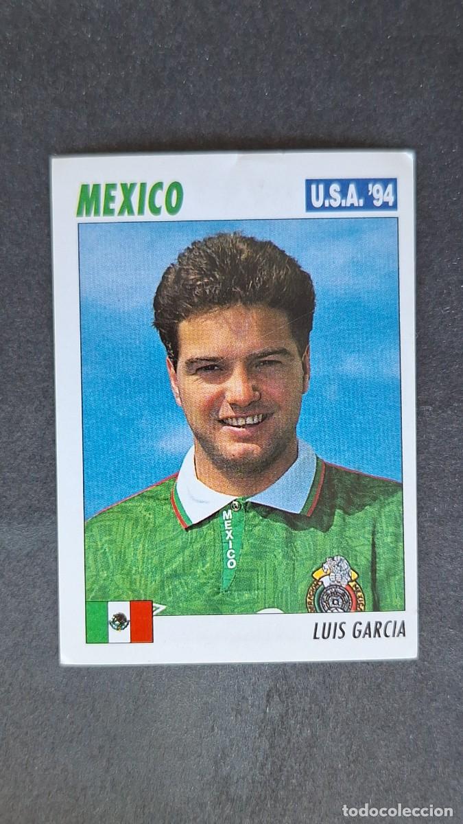 Cromos de F&uacute;tbol: L2 LUIS GARCIA SELECCION MEXICO MUNDIAL U.S.A. 94 SERVICE LINE NUNCA PEGADO SIN PEGAR