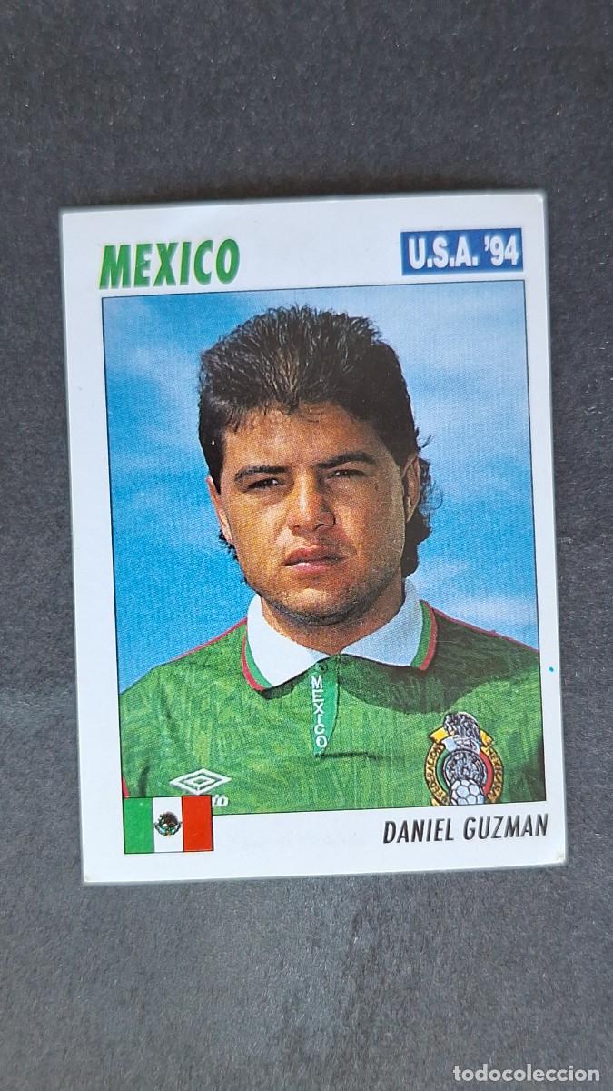 Cromos de F&uacute;tbol: L2 DANIEL GUZMAN SELECCION MEXICO MUNDIAL U.S.A. 94 SERVICE LINE NUNCA PEGADO SIN PEGAR