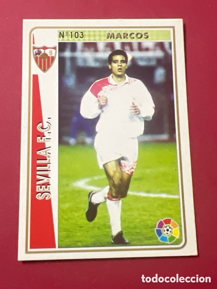 Cromos de F&uacute;tbol: C4316. 103 MARCOS SEVILLA FC MUNDICROMO FICHAS DE LA LIGA 94 95 1994 1995 CROMO