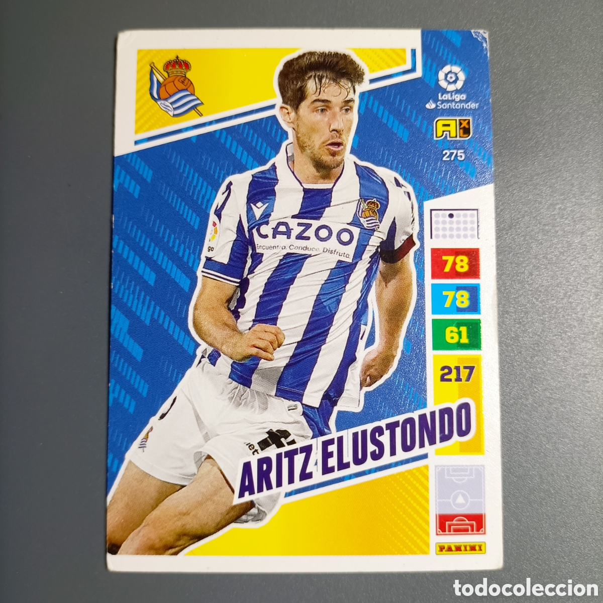 Figurine di Calcio: ADRENALYN. LIGA 2022-2023 (REAL SOCIEDAD) №275 ARITZ ELUSTONDO