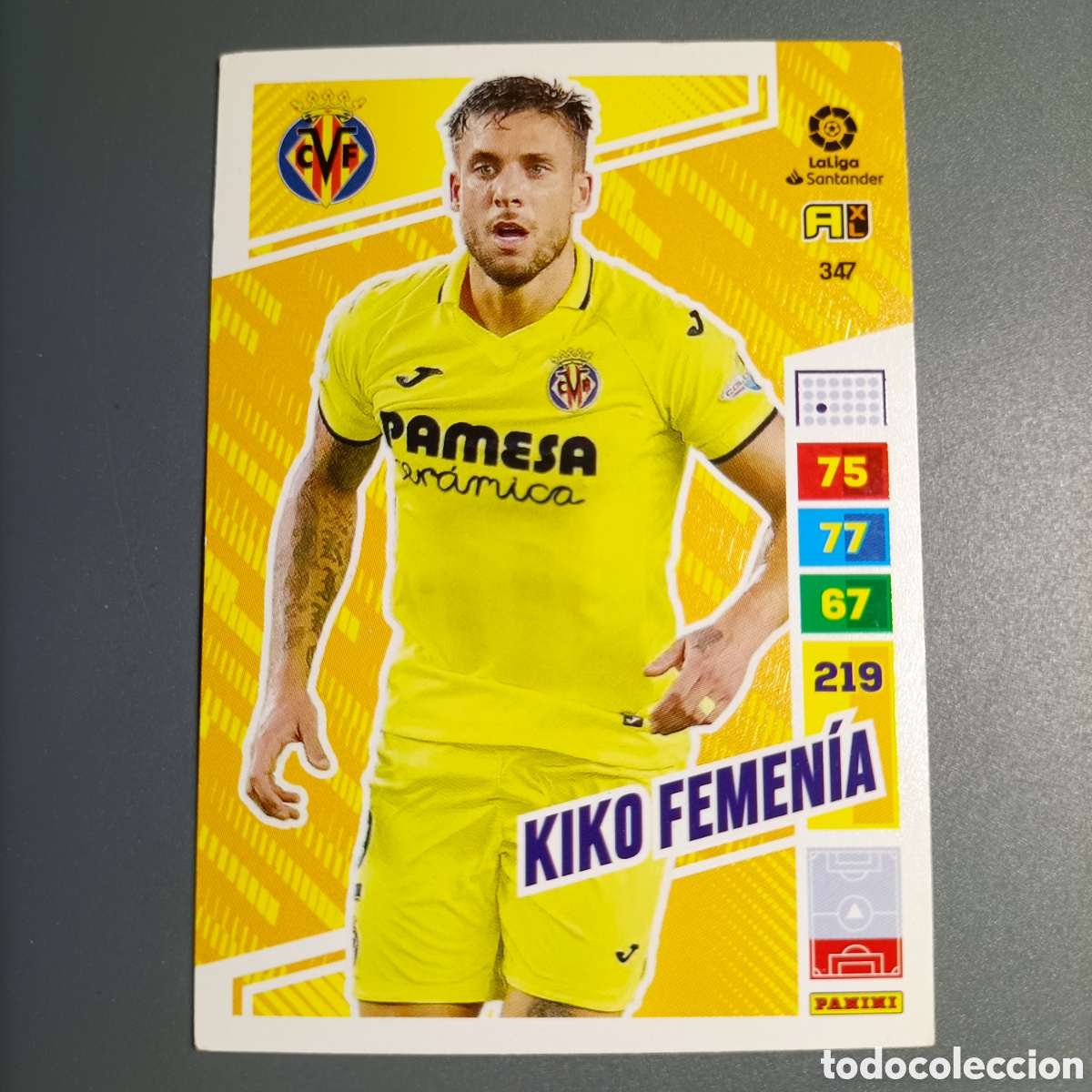 Figurine di Calcio: ADRENALYN. LIGA 2022-2023 (VILLARREAL) №347 KIKO FEMENIA