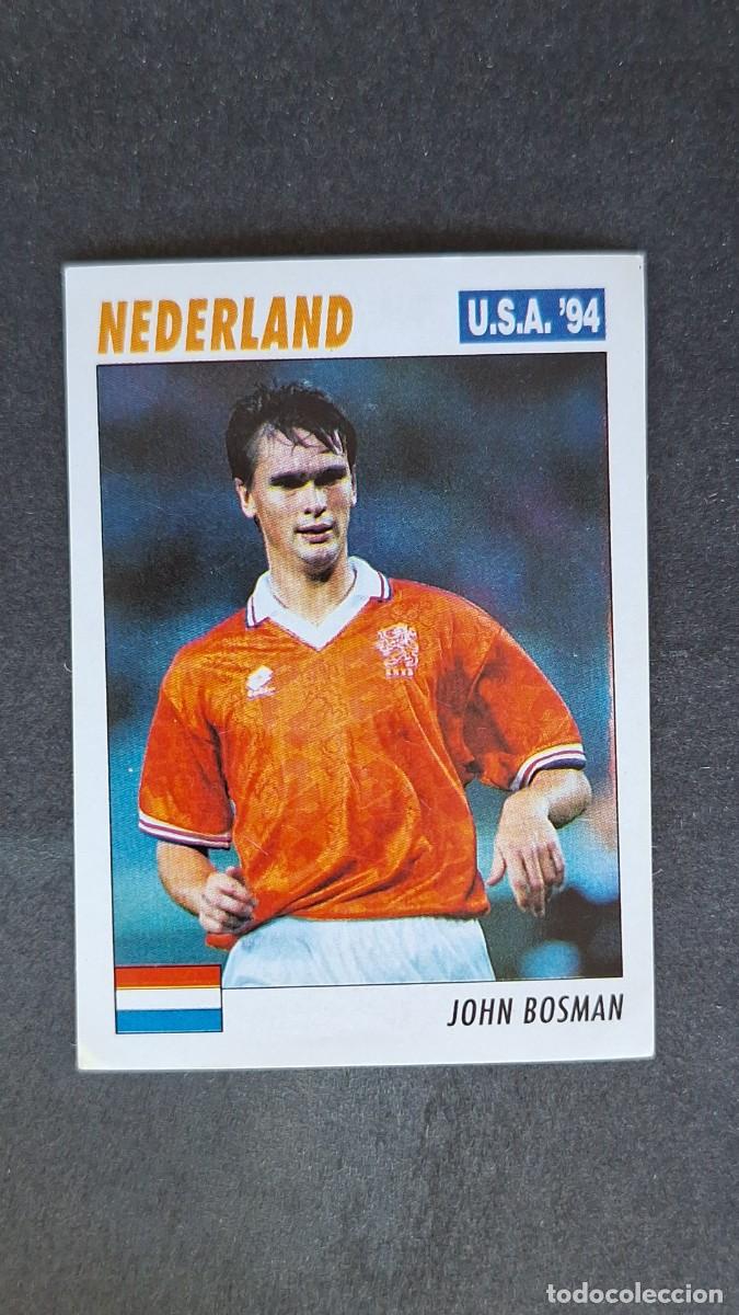 Figurine di Calcio: L2 JOHN BOSMAN SELECCION HOLANDA MUNDIAL U.S.A. 94 SERVICE LINE NUNCA PEGADO SIN PEGAR