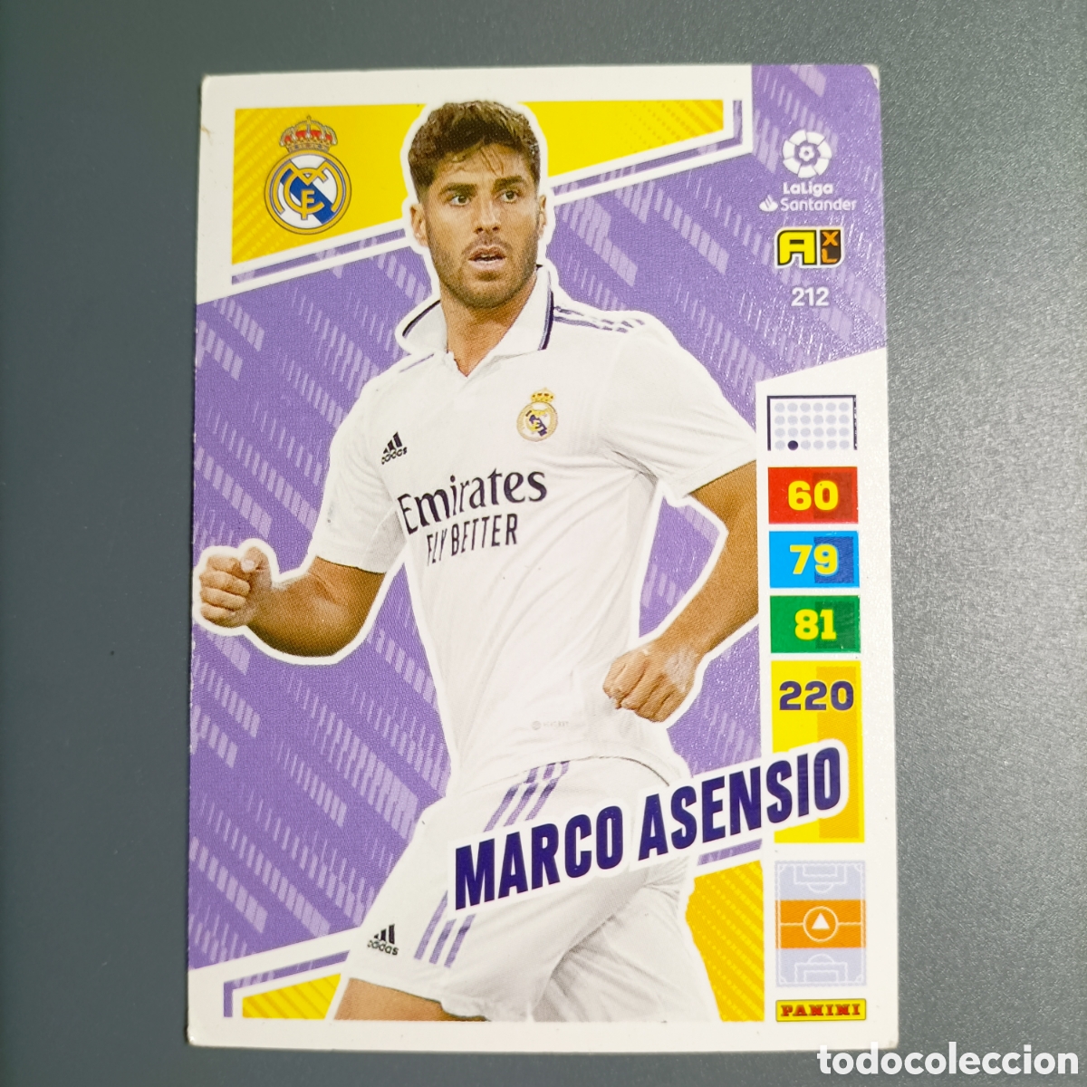 Cromos de Futebol: ADRENALYN. LIGA 2022-2023 (REAL MADRID) №212 MARCO ASENSIO