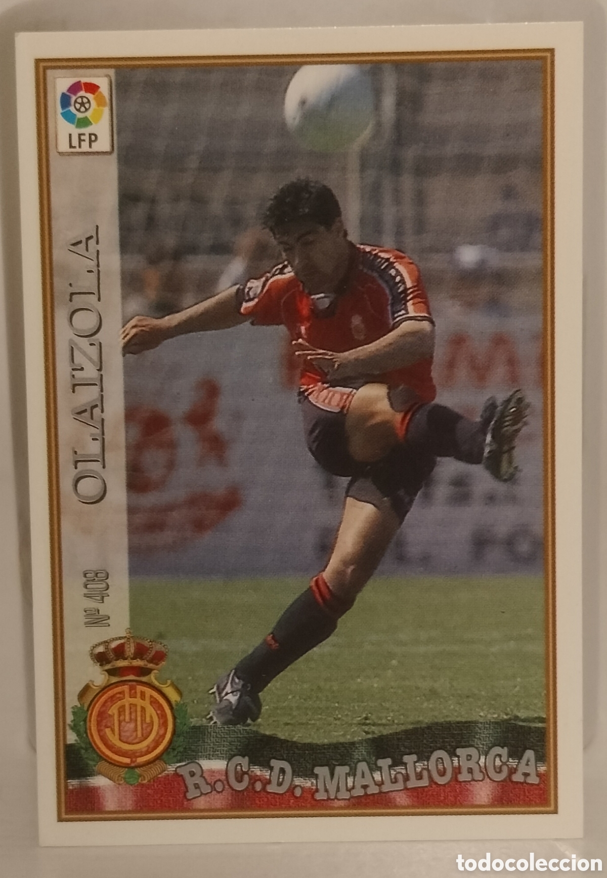 Fu&szlig;ball-Sticker: Olaizola Mallorca 96-97