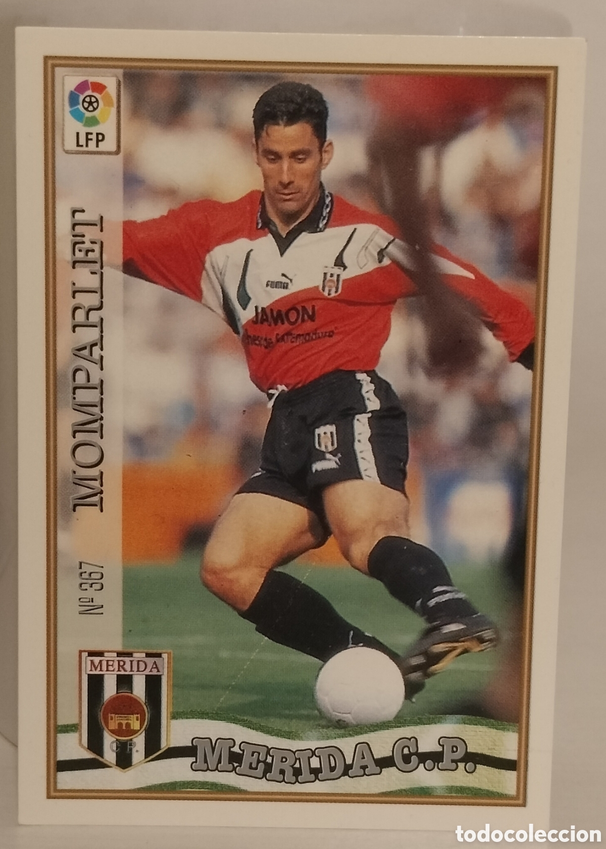 Football Stickers: Momparlet M&eacute;rida 96-97