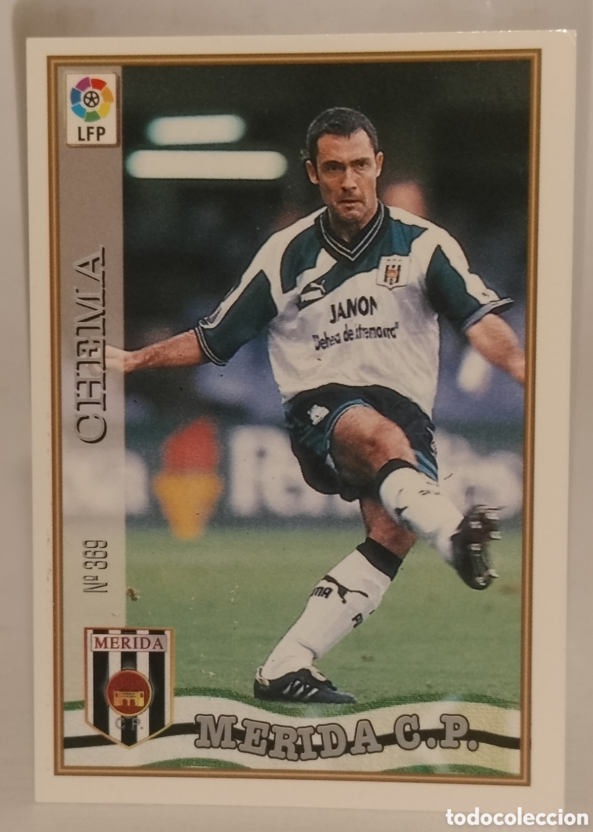 Cromos de F&uacute;tbol: Chema M&eacute;rida C P 96-97