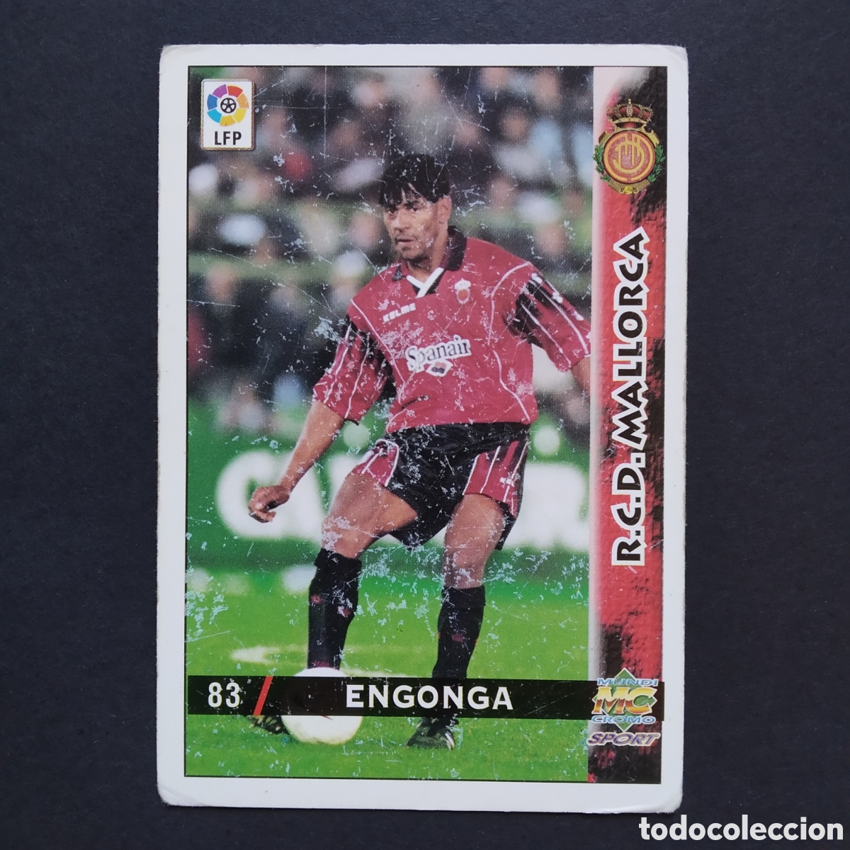 Cromos de F&uacute;tbol: CROMO - N&ordm; 0083 - ENGONGA - R.C.D. MALLORCA - LAS FICHAS DE LA LIGA 98-99 (1998 / 1999) - MUNDICROMO