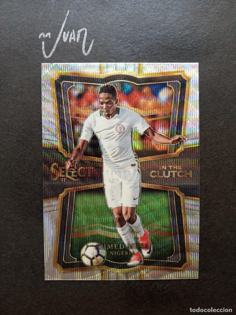 Figurine di Calcio: IC-13 IN THE CLUTCH PRIZM AHMED MUSA NIGERIA LEICESTER CITY ⚽ PANINI &reg; SELECT FIFA 2017 2018 17 18