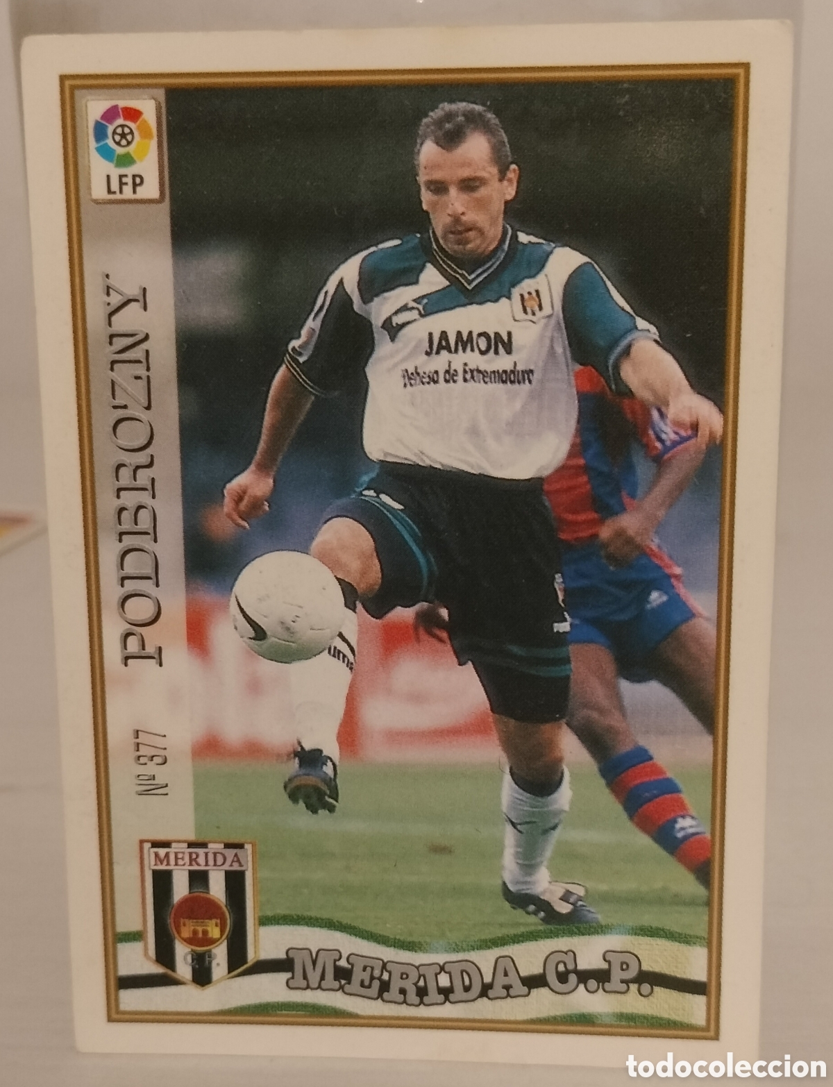 Cromos de F&uacute;tbol: Podbrozny M&eacute;rida 96-97