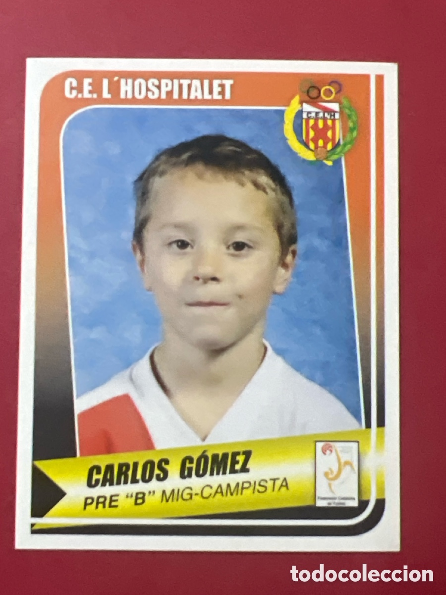 Cromos de F&uacute;tbol: C4332. CROMO - &Aacute;LBUM OFICIAL PLAY SOCCER 2010/2011 035 - C.E.L&rsquo;HOSPITALET - CARLOS G&Oacute;MEZ