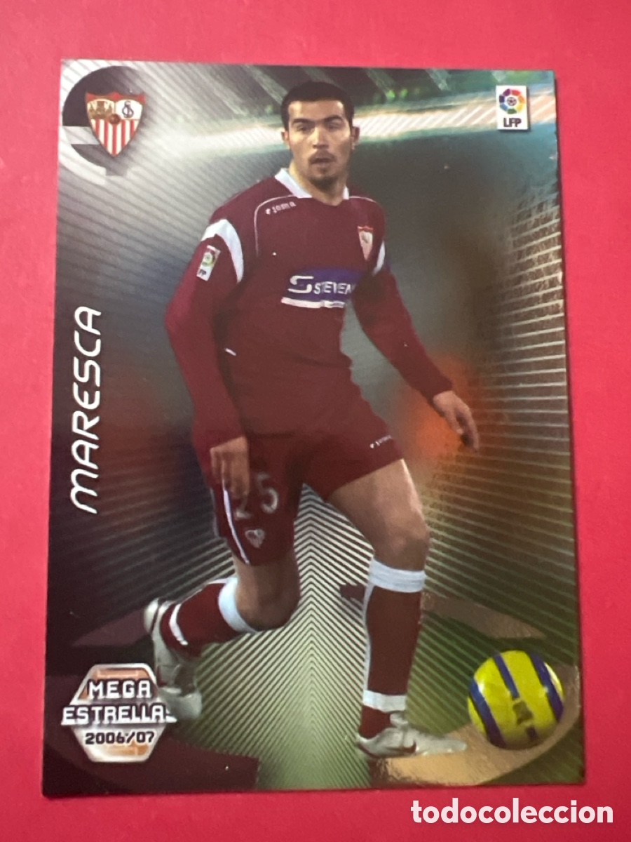 Cromos de F&uacute;tbol: C4334. 378 MARESCA MEGA ESTRELLAS - SEVILLA MEGACRACKS 2006 2007 LIGA PANINI LIGA MGK 06 07