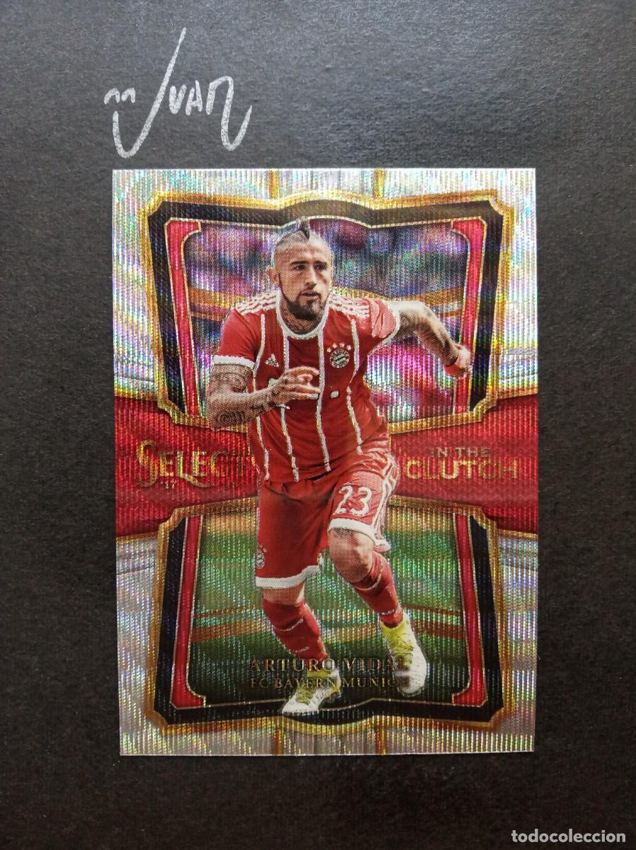 Cromos de F&uacute;tbol: IC-24 IN THE CLUTCH PRIZM ARTURO VIDAL BAYER MUNICH CHILE ⚽ PANINI &reg; SELECT FIFA 2017 2018 17 18