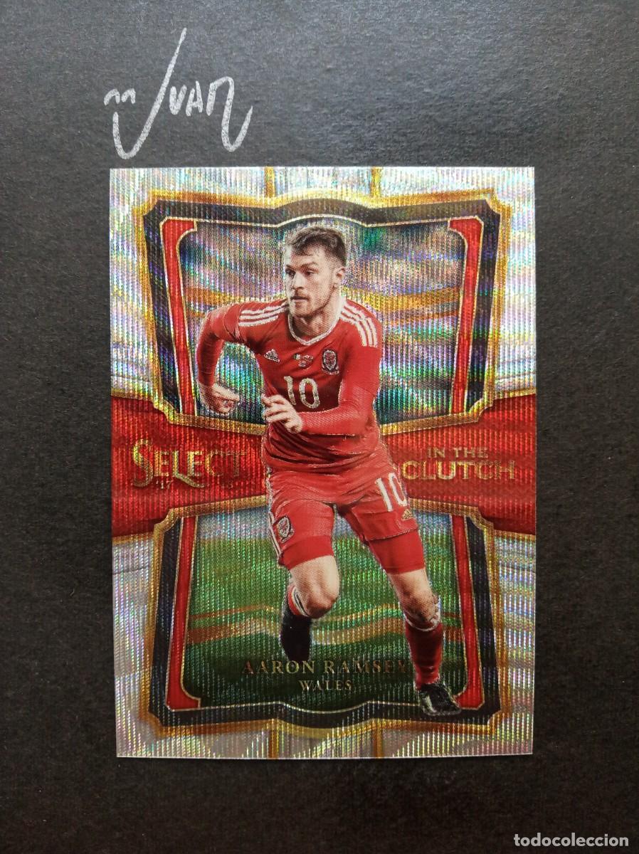 Cromos de F&uacute;tbol: IC-28 IN THE CLUTCH PRIZM AARON RAMSEY GALES ARSENAL JUVENTUS ⚽ PANINI &reg; SELECT FIFA 2017 2018 17 18