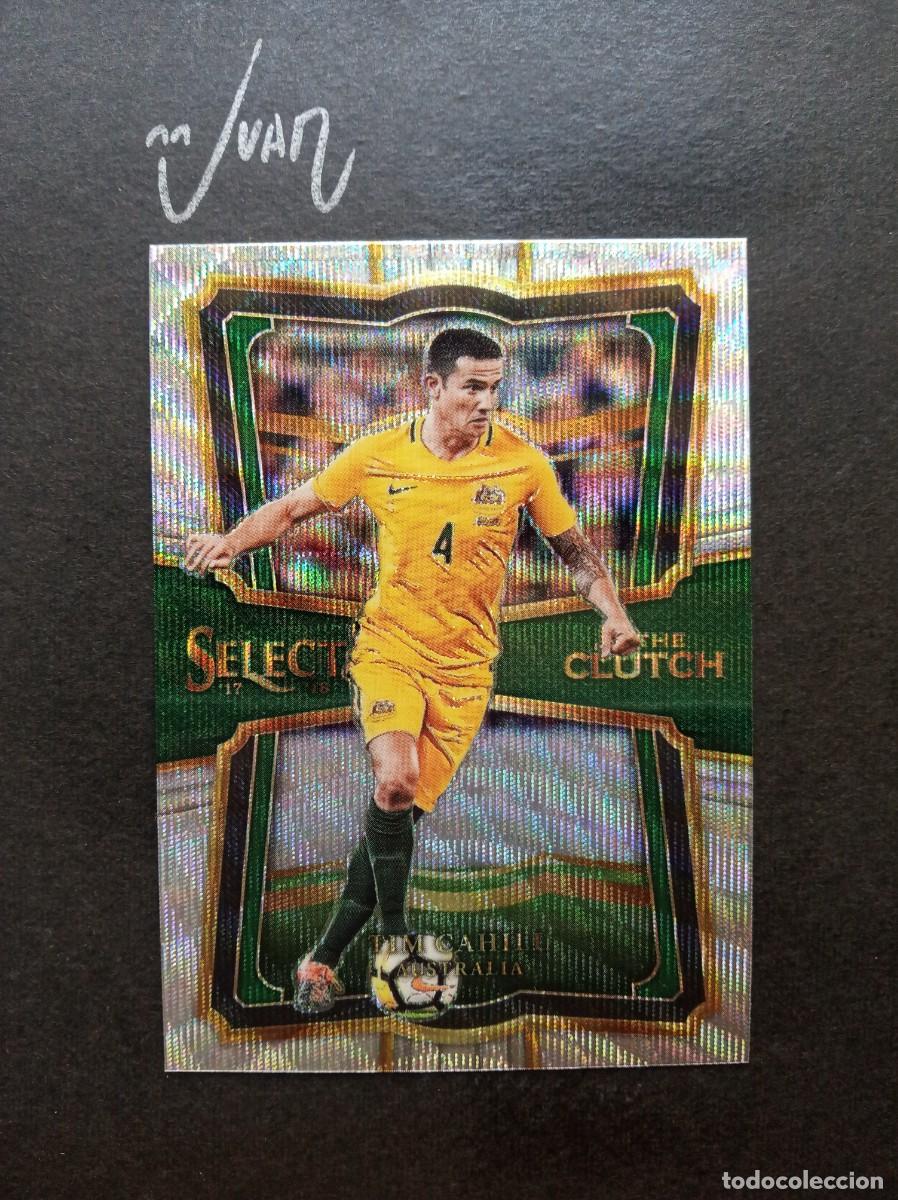 Cromos de F&uacute;tbol: IC-32 IN THE CLUTCH PRIZM TIM CAHILL AUSTRALIA EVERTON ⚽ PANINI &reg; SELECT FIFA 2017 2018 17 18