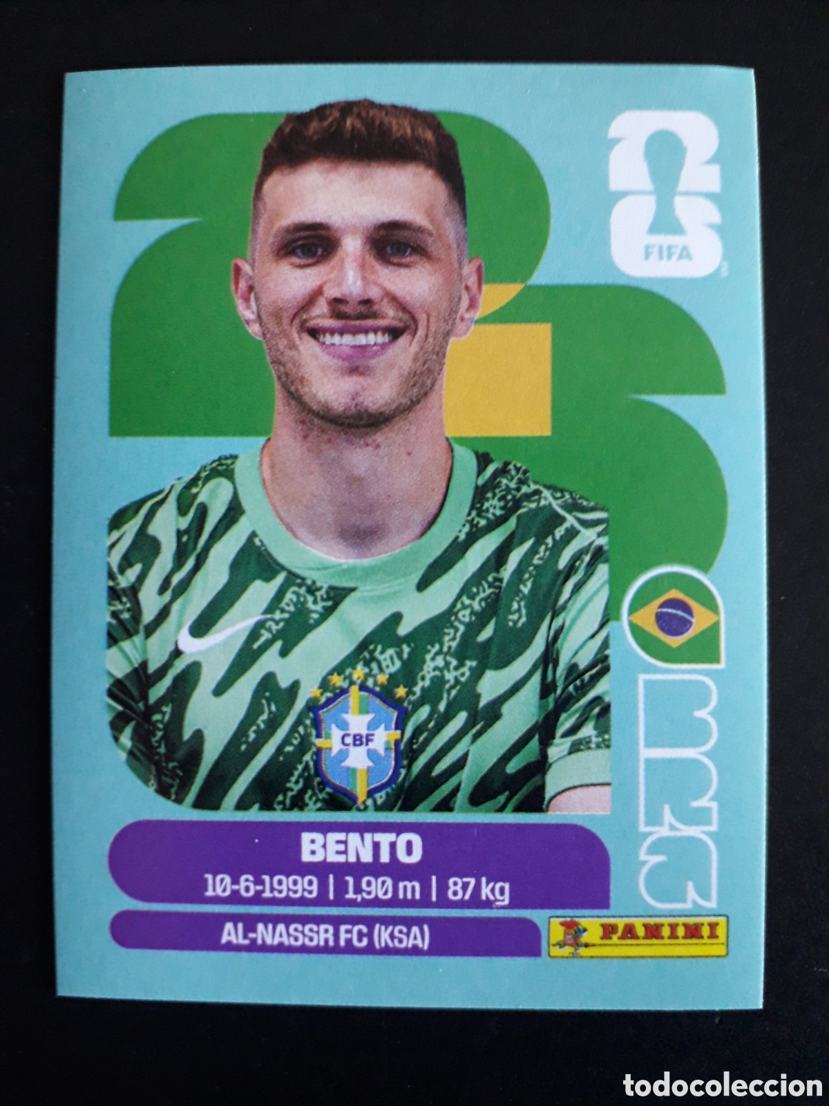 Figurine di Calcio: BENTO BRASIL BRA 3 MUNDIAL F&Uacute;TBOL 2026 FIFA WORLD CUP PANINI SIN PEGAR PEDIDO M&Iacute;NIMO 3&euro;
