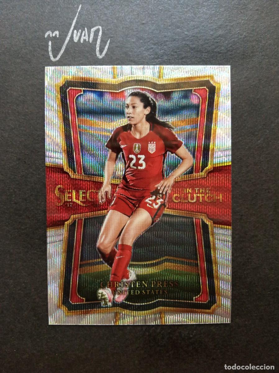 Cromos de F&uacute;tbol: IC-40 IN THE CLUTCH PRIZM CHRISTEN PRESS UNITED STATES WOMEN ⚽ PANINI &reg; SELECT FIFA 2017 2018 17 18