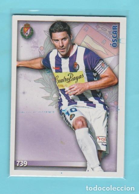 Fu&szlig;ball-Sticker: MUNDICROMO 2014 2015 14 15 REAL VALLADOLID &Oacute;SCAR 739