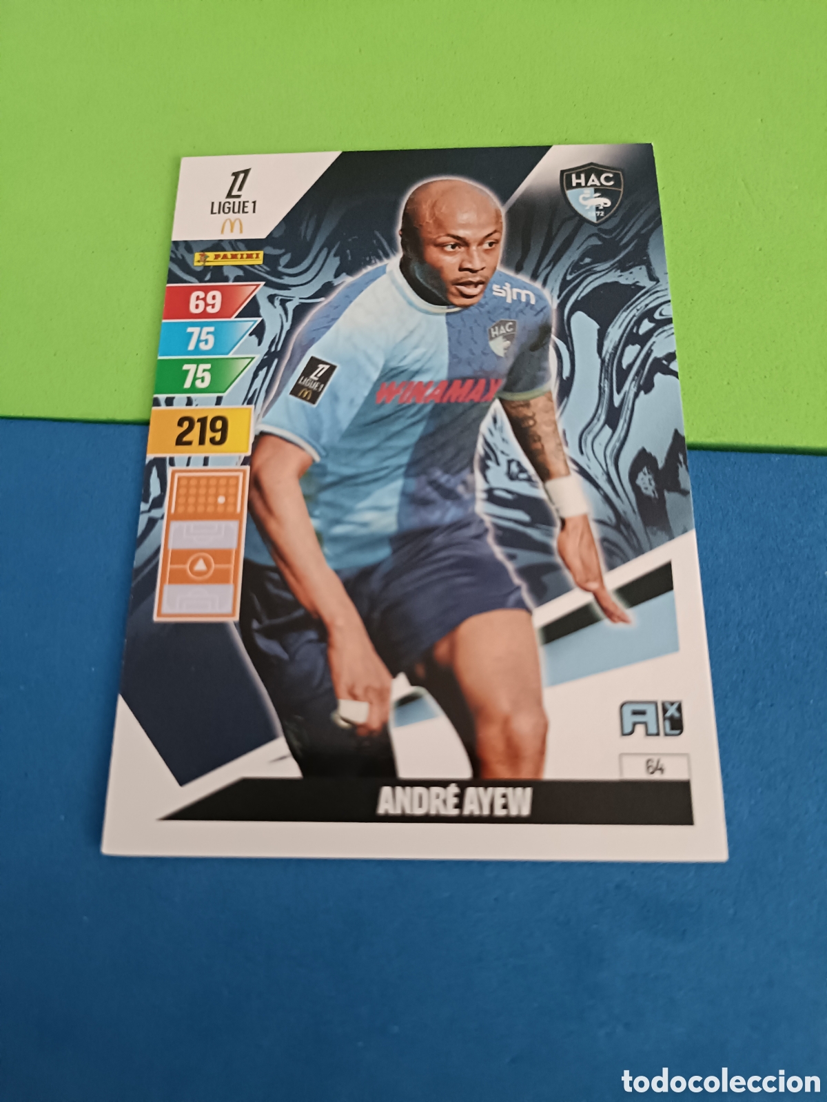 Cromos de F&uacute;tbol: LIGUE 1 FRANCIA FRANCE ADRENALYN XL 24 25 2024 2025 - 64 Ayew