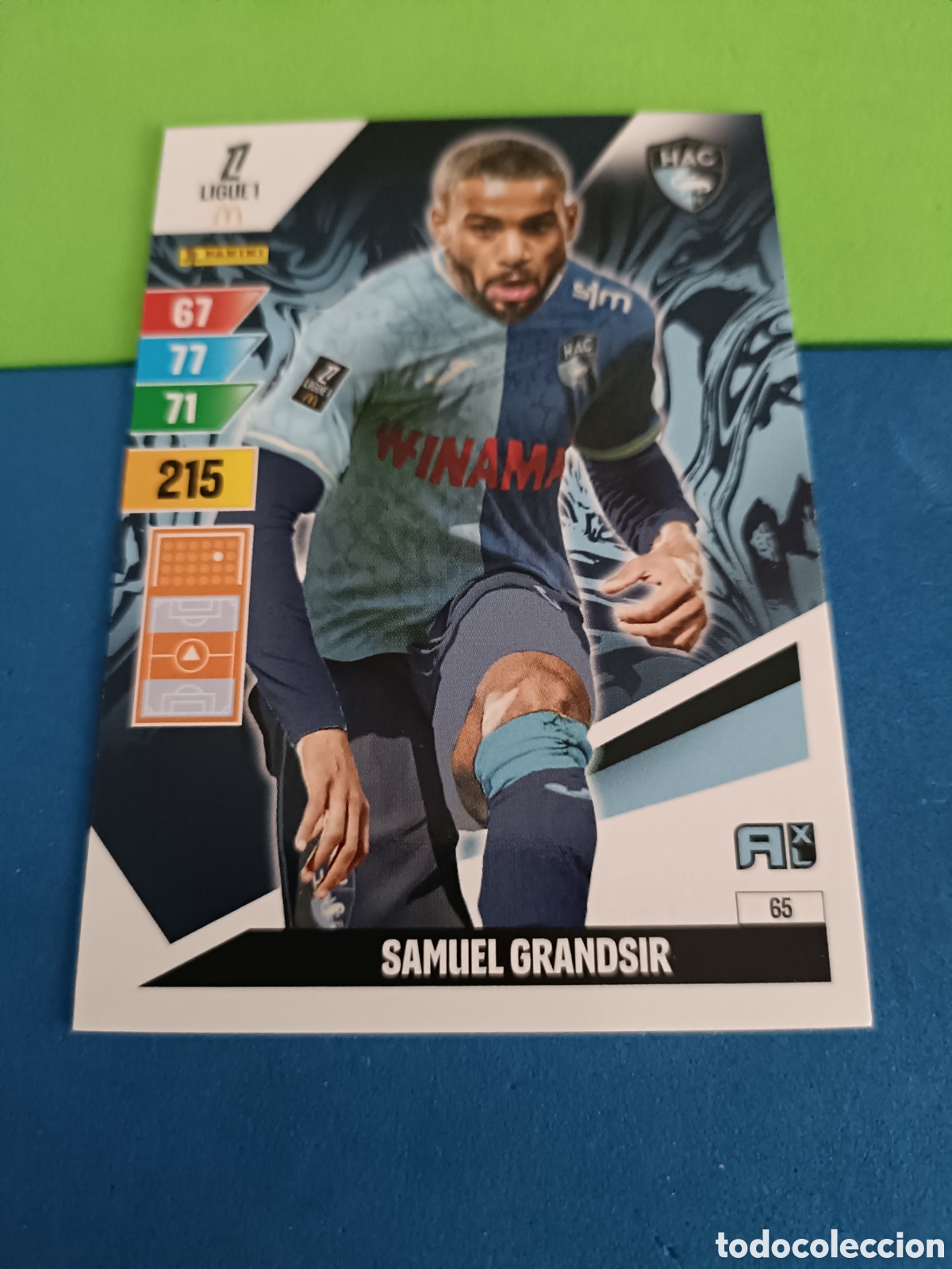 Cromos de F&uacute;tbol: LIGUE 1 FRANCIA FRANCE ADRENALYN XL 24 25 2024 2025 - 65 Grandsir