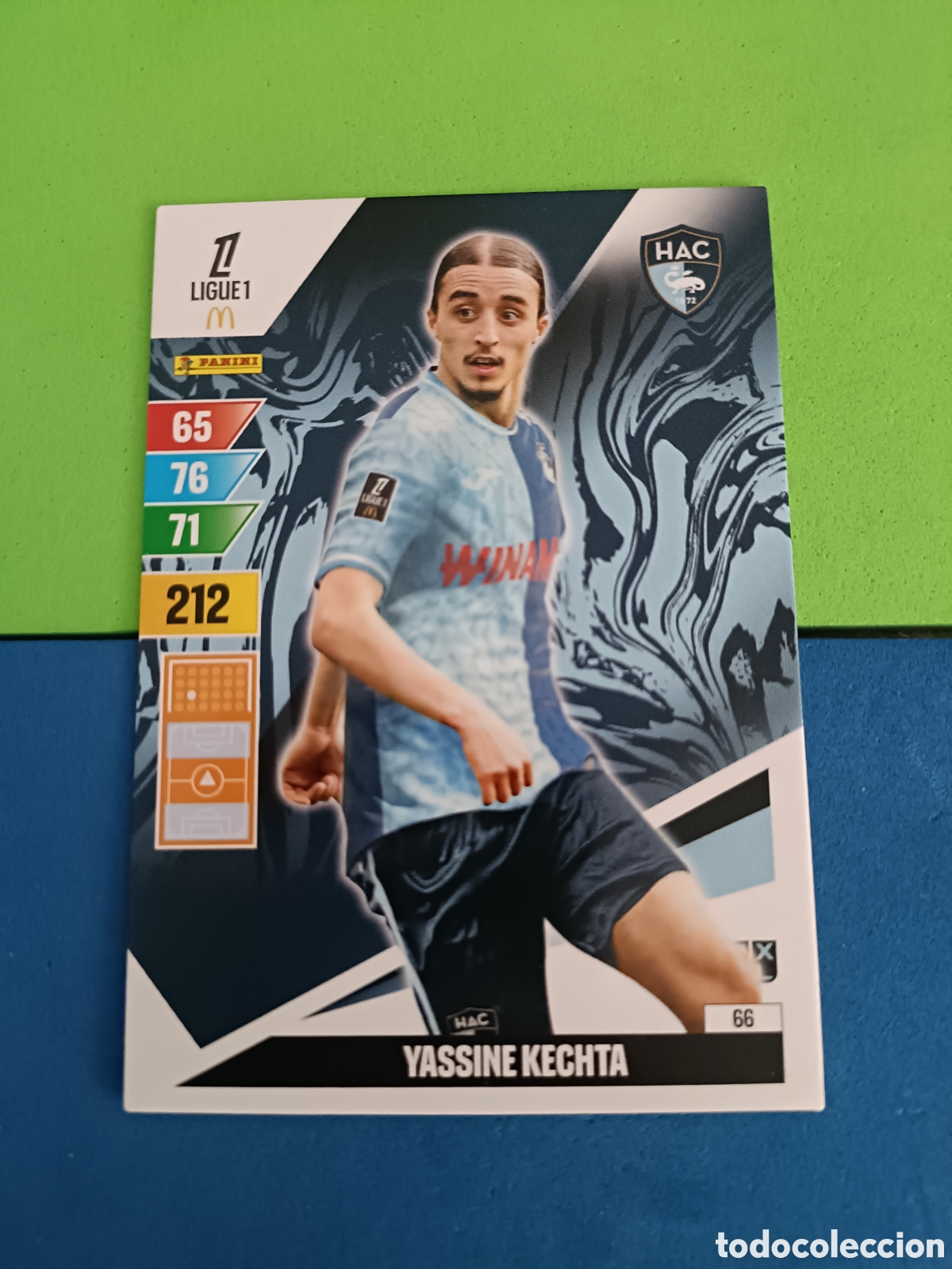 Cromos de F&uacute;tbol: LIGUE 1 FRANCIA FRANCE ADRENALYN XL 24 25 2024 2025 - 66 Kechta