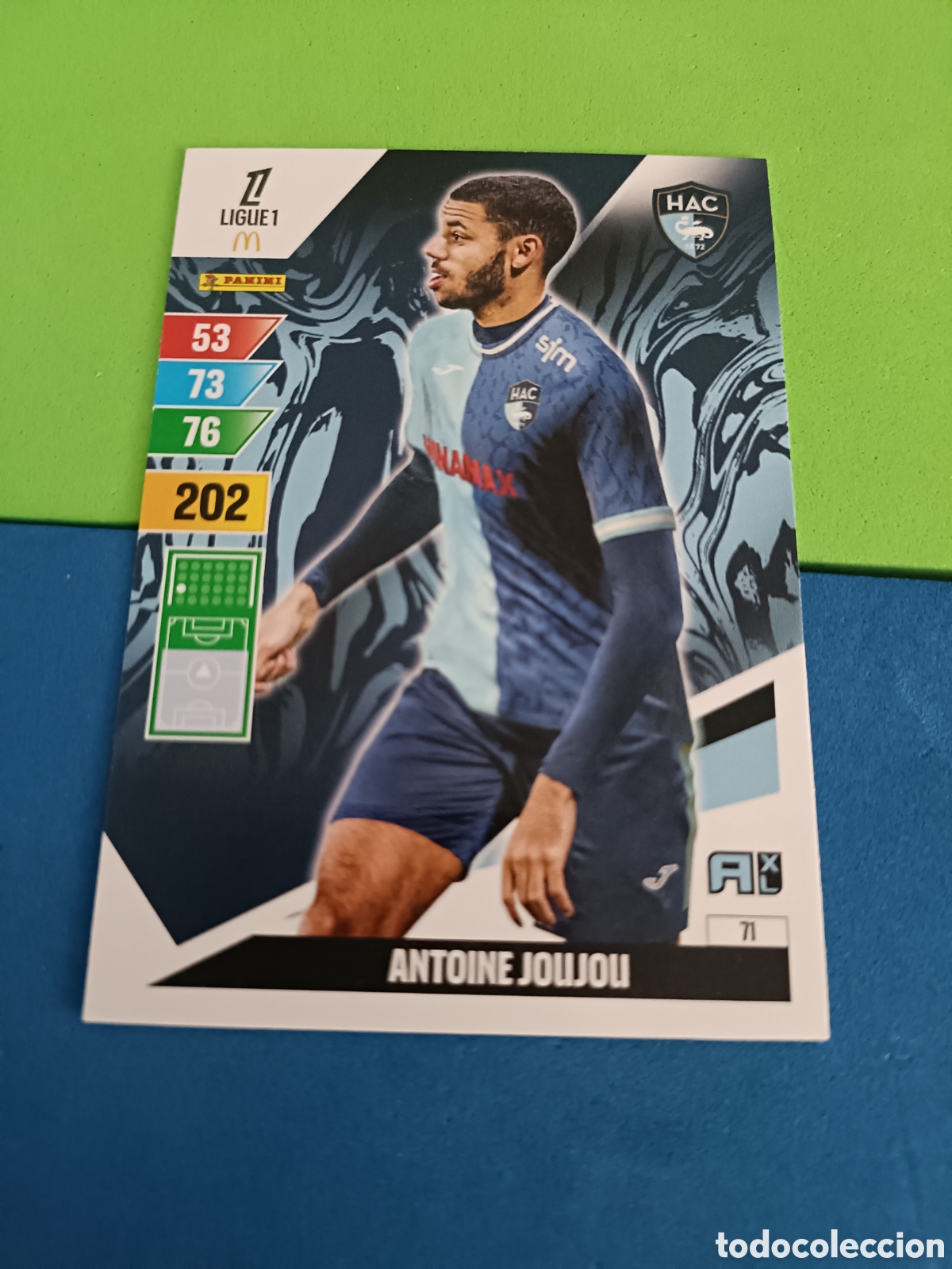 Cromos de F&uacute;tbol: LIGUE 1 FRANCIA FRANCE ADRENALYN XL 24 25 2024 2025 - 71 Joujou