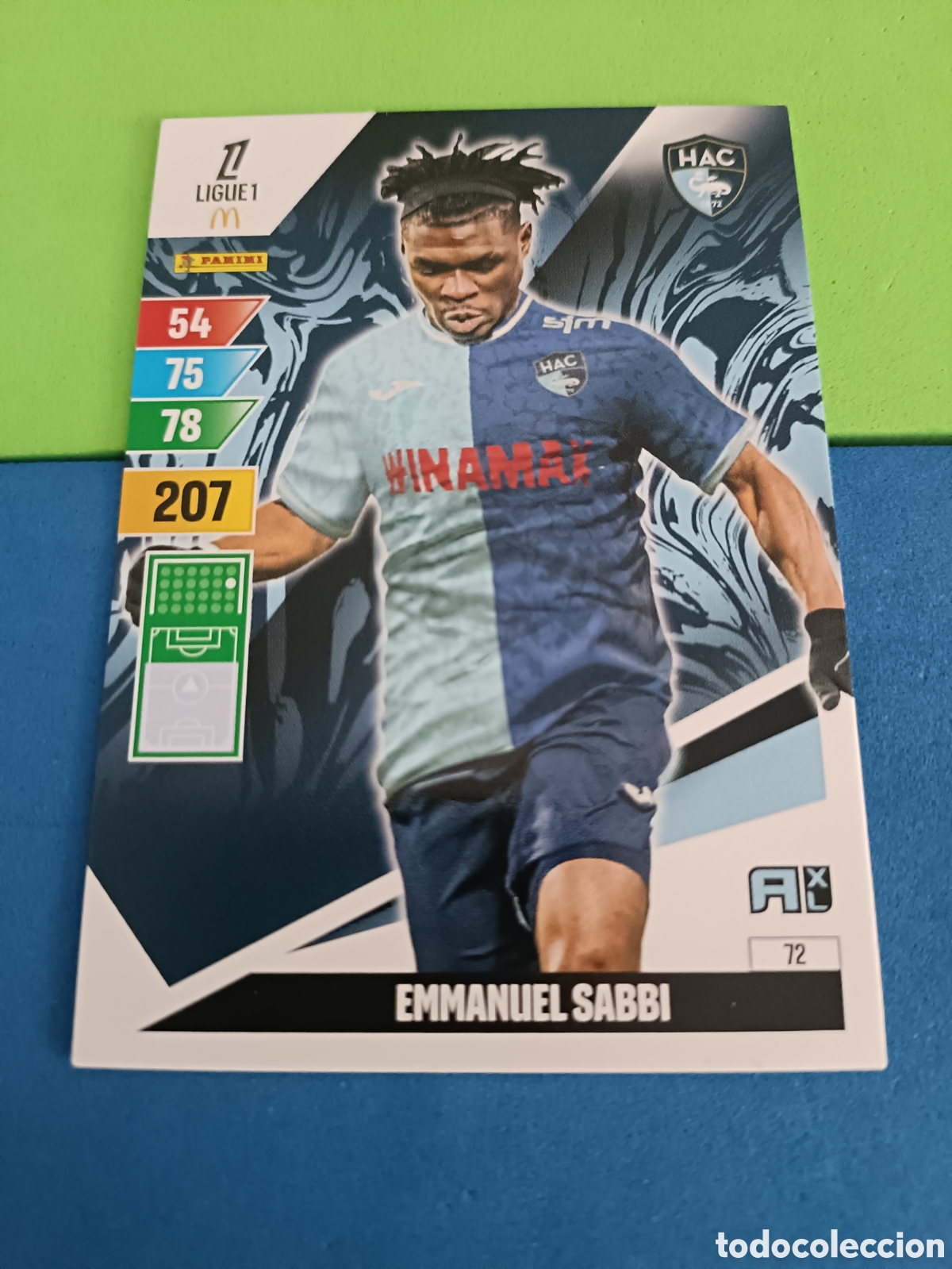 Cromos de F&uacute;tbol: LIGUE 1 FRANCIA FRANCE ADRENALYN XL 24 25 2024 2025 - 72 Sabbi