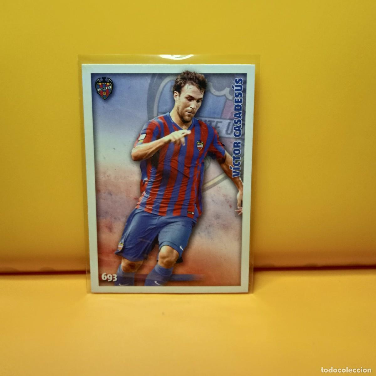 Cromos de F&uacute;tbol: MUNDICROMO 2014 2015 14 15 LEVANTE U.D V&Iacute;CTOR CASADES&Uacute;S 693