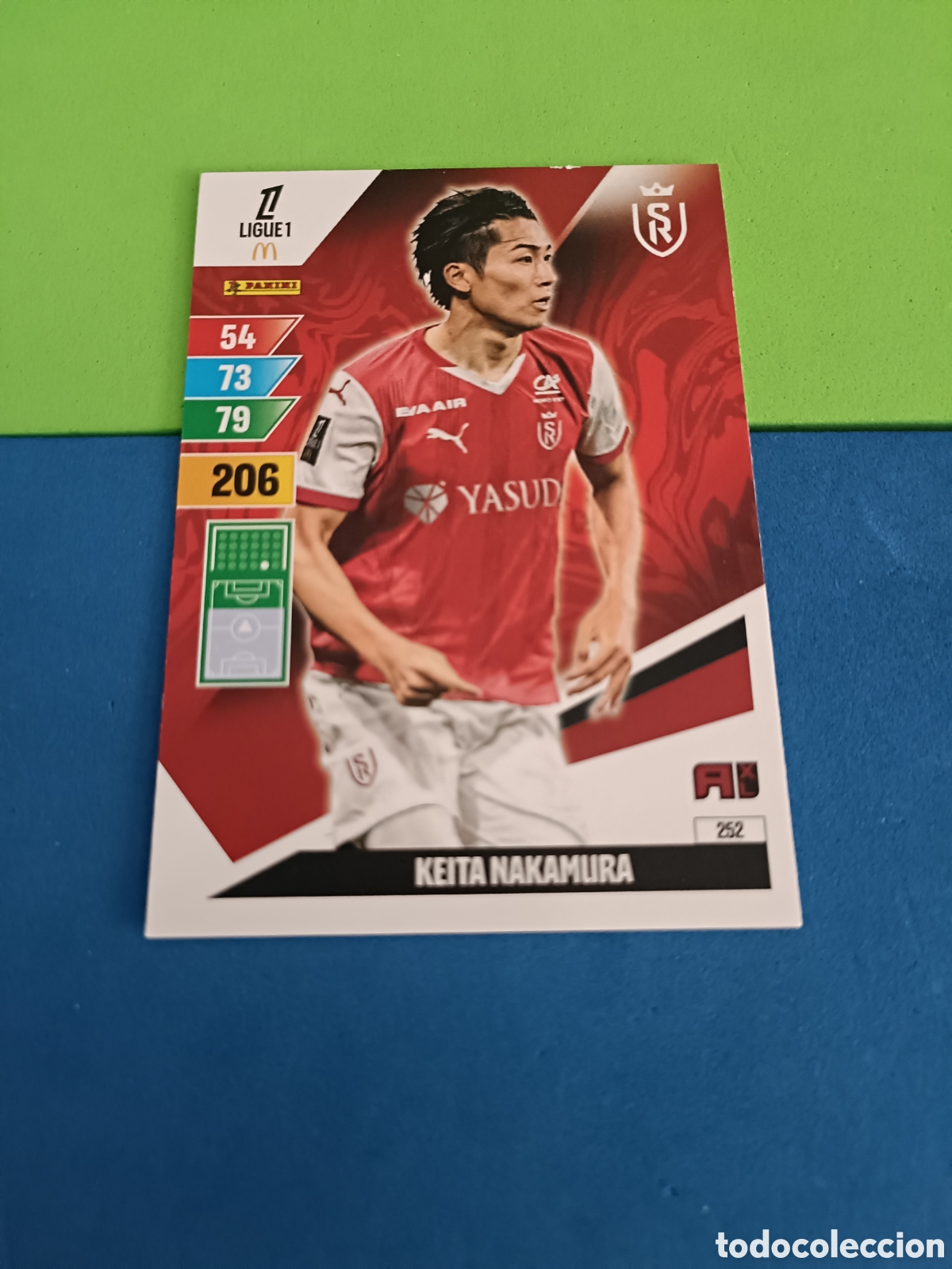 Cromos de F&uacute;tbol: LIGUE 1 FRANCIA FRANCE ADRENALYN XL 24 25 2024 2025 - 252 Nakamura