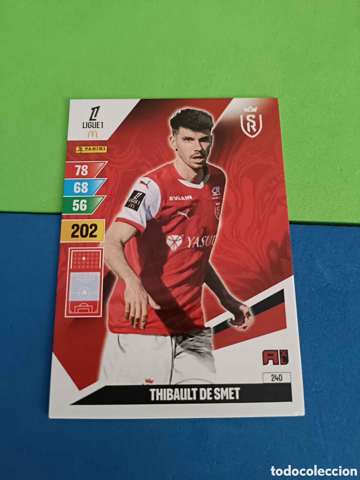 Cromos de F&uacute;tbol: LIGUE 1 FRANCIA FRANCE ADRENALYN XL 24 25 2024 2025 - 240 De Smet