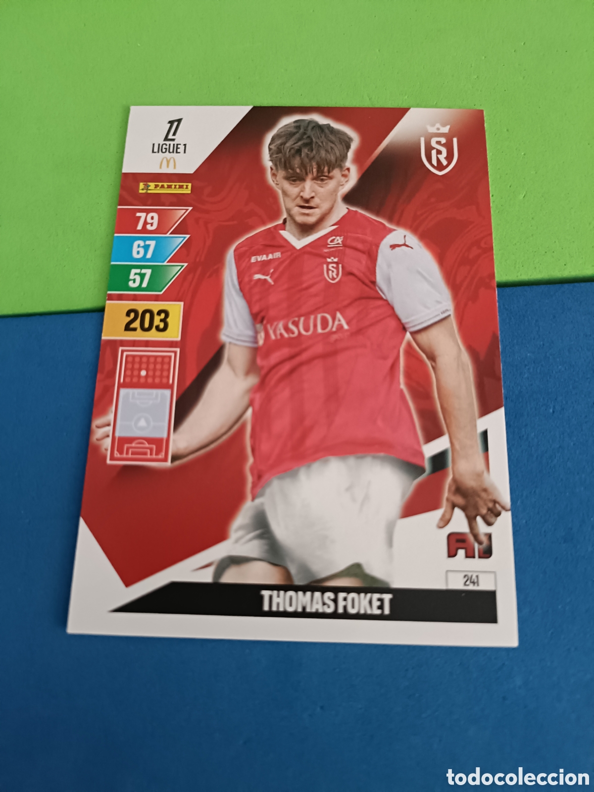 Cromos de F&uacute;tbol: LIGUE 1 FRANCIA FRANCE ADRENALYN XL 24 25 2024 2025 - 241 Foket