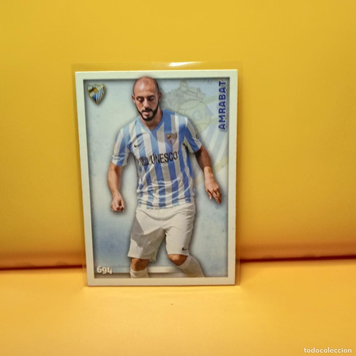 Cromos de F&uacute;tbol: MUNDICROMO 2014 2015 14 15 M&Aacute;LAGA C.F AMRABAT 694