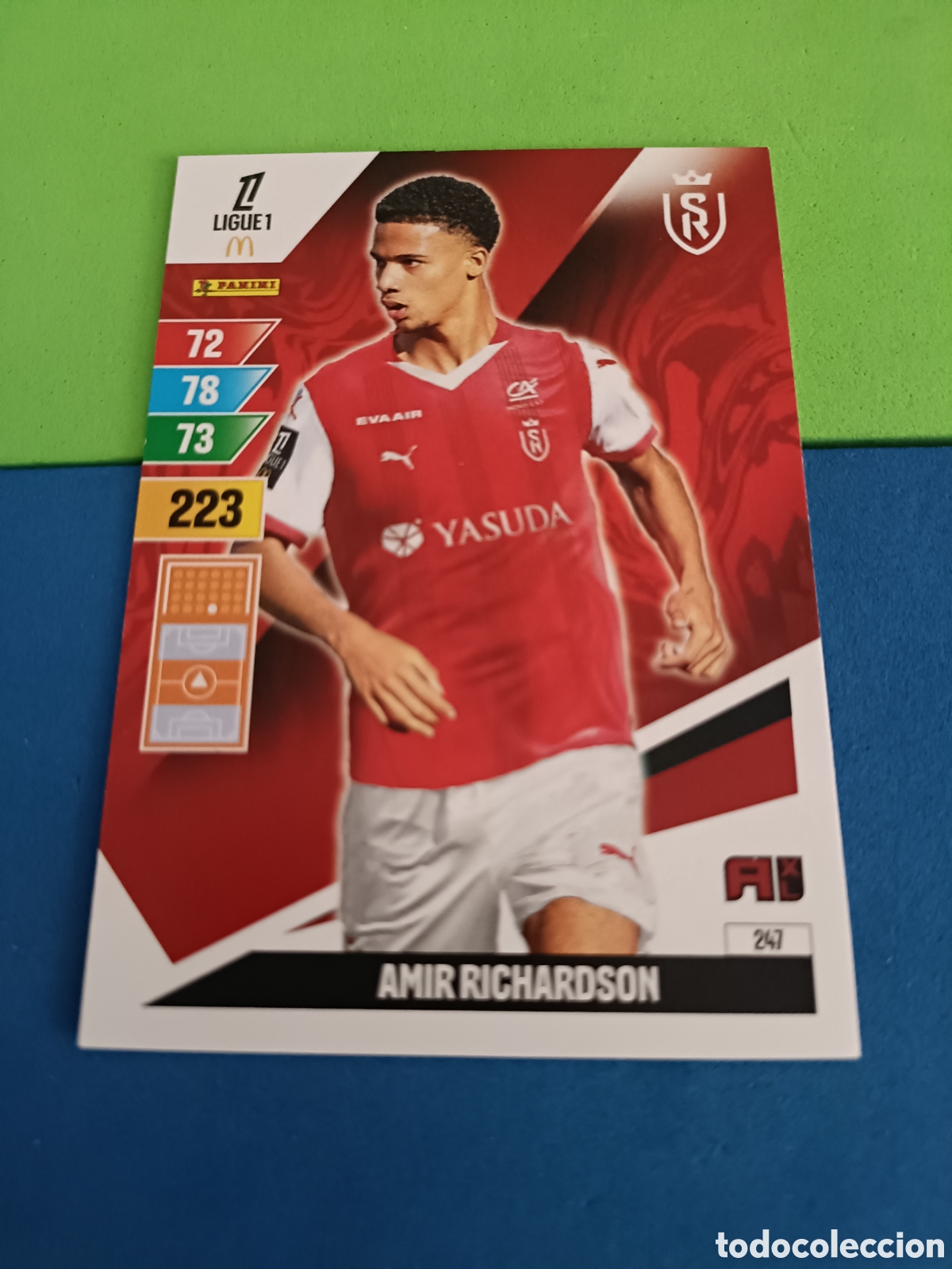 Cromos de F&uacute;tbol: LIGUE 1 FRANCIA FRANCE ADRENALYN XL 24 25 2024 2025 - 247 Richardson