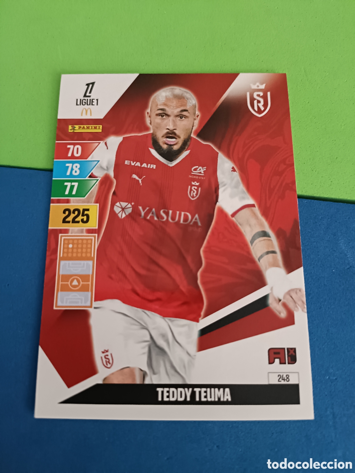 Cromos de F&uacute;tbol: LIGUE 1 FRANCIA FRANCE ADRENALYN XL 24 25 2024 2025 - 248 Teuma