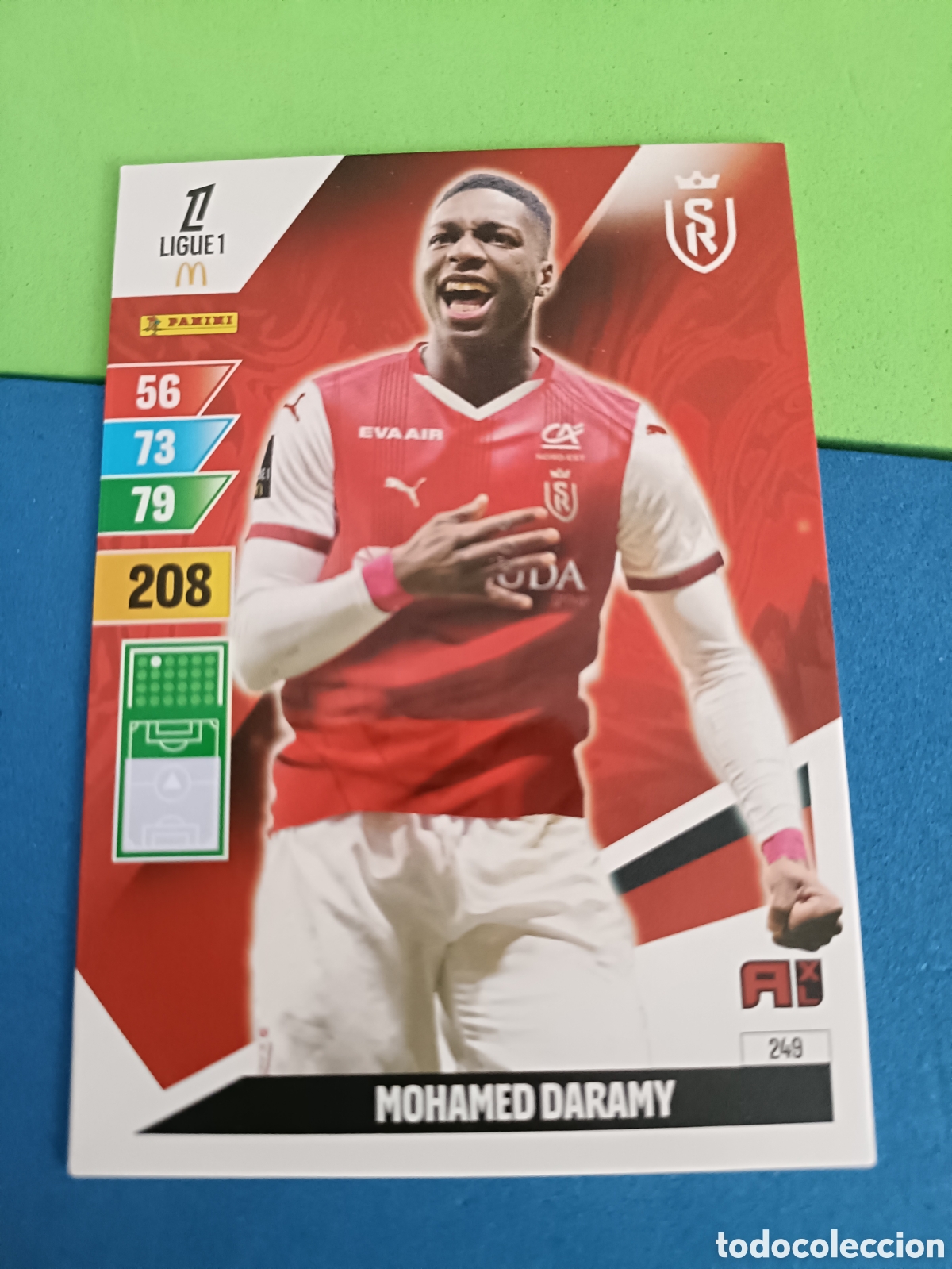 Cromos de F&uacute;tbol: LIGUE 1 FRANCIA FRANCE ADRENALYN XL 24 25 2024 2025 - 249 Daramy