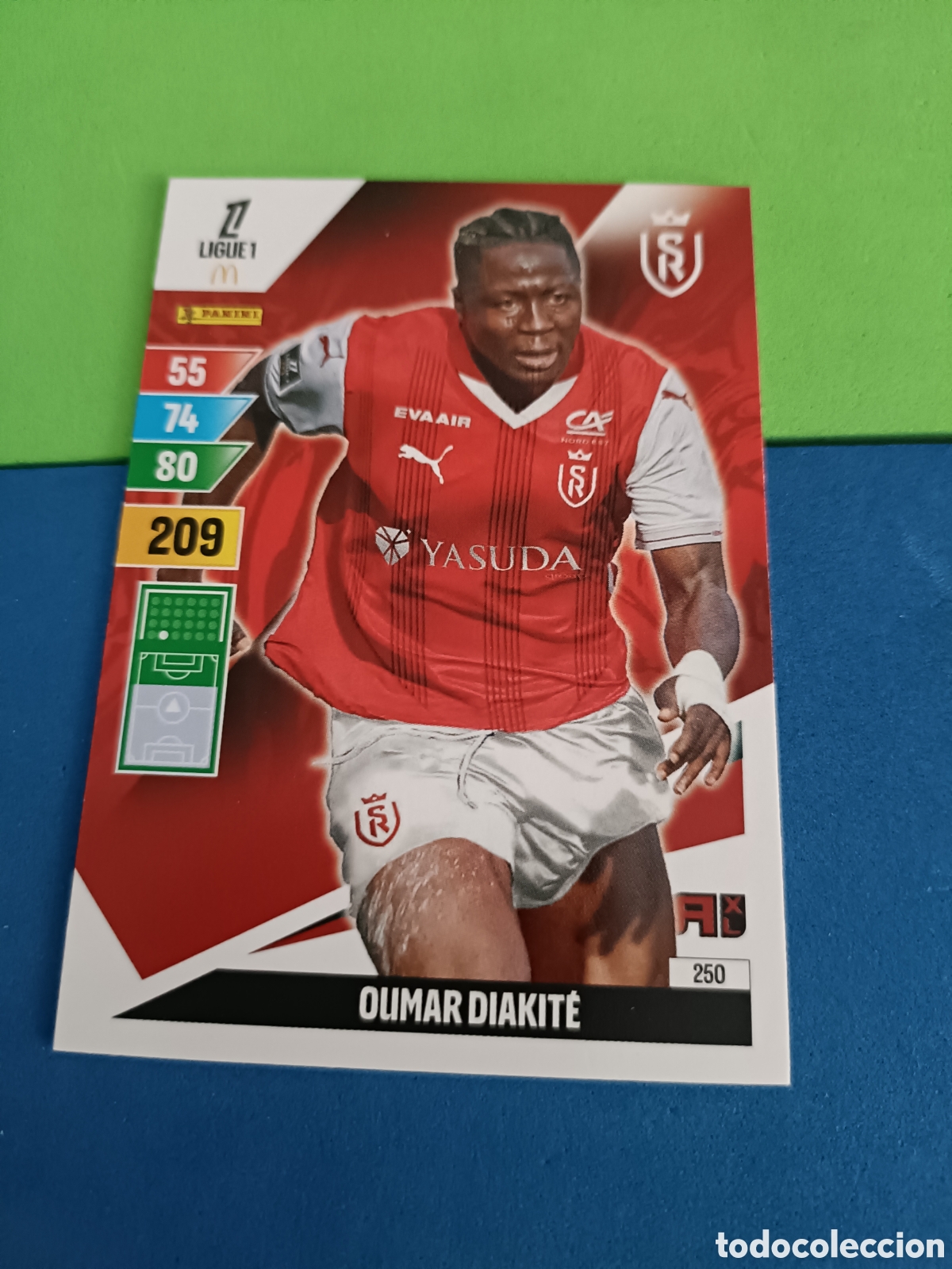 Cromos de F&uacute;tbol: LIGUE 1 FRANCIA FRANCE ADRENALYN XL 24 25 2024 2025 - 250 Diakite