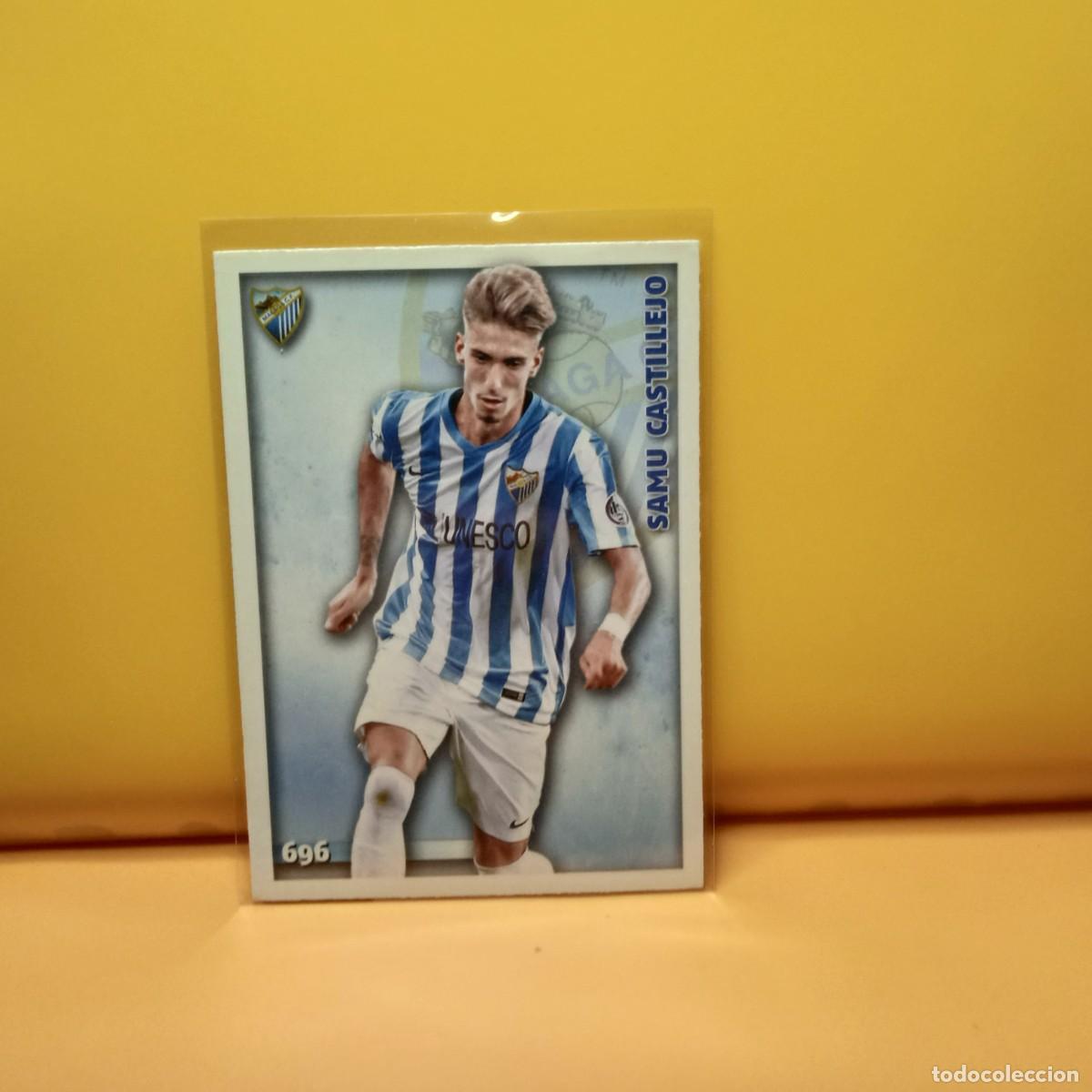 Cromos de F&uacute;tbol: MUNDICROMO 2014 2015 14 15 M&Aacute;LAGA C.F SAMU CASTILLEJO 696