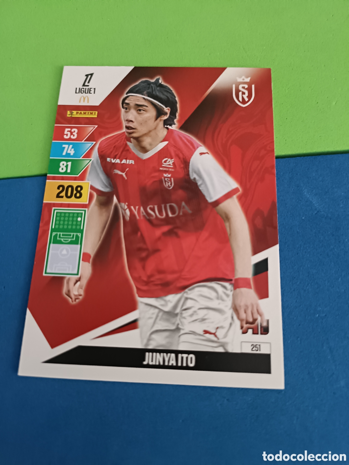 Cromos de F&uacute;tbol: LIGUE 1 FRANCIA FRANCE ADRENALYN XL 24 25 2024 2025 - 251 Junya Ito